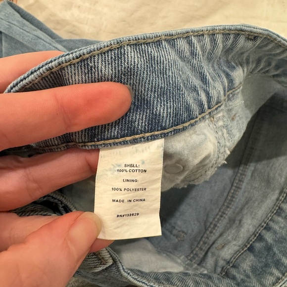 Superdown Dylan Straight Denim Jean in Dark Wash revolve vintage high rise - Picture 9 of 10